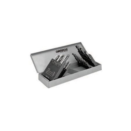 Champion Cutting Tool 36 Piece XL5 Drills / XL22 NC & NF Tap Set, CHA CHA TD36-XL
